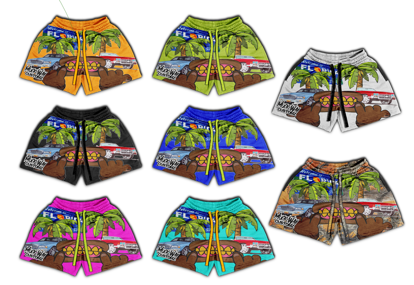 Flawda Raised Shorts