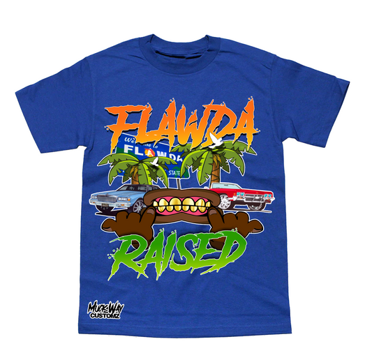 Flawda raised Tees